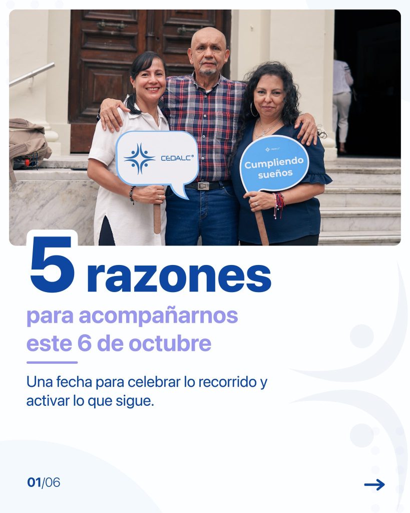 🗓Hay fechas que sirven para mirar atrás. Y hay otras que también nos invitan a preguntarnos qué sigue.
Este 6 de octubre